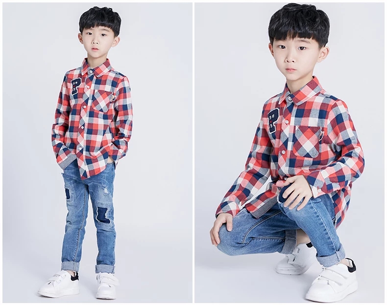 2018 new boy's jeans spring and autumn ch