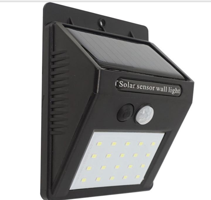 LED Solar Powered Motion Sensor Light Garden Fence Patio Security Wall Light Lamp Night Light