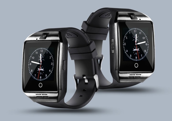 Bluetooth Smart Watch Men Q18 With Touch Screen Big Battery Support TF Sim Card Camera for Android