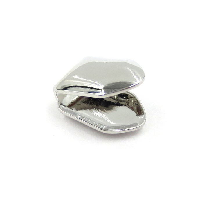 Hip-Hop Golden Braces Golden Single Teeth Caps Top Bottom Grill Set Canine Flat Teeth