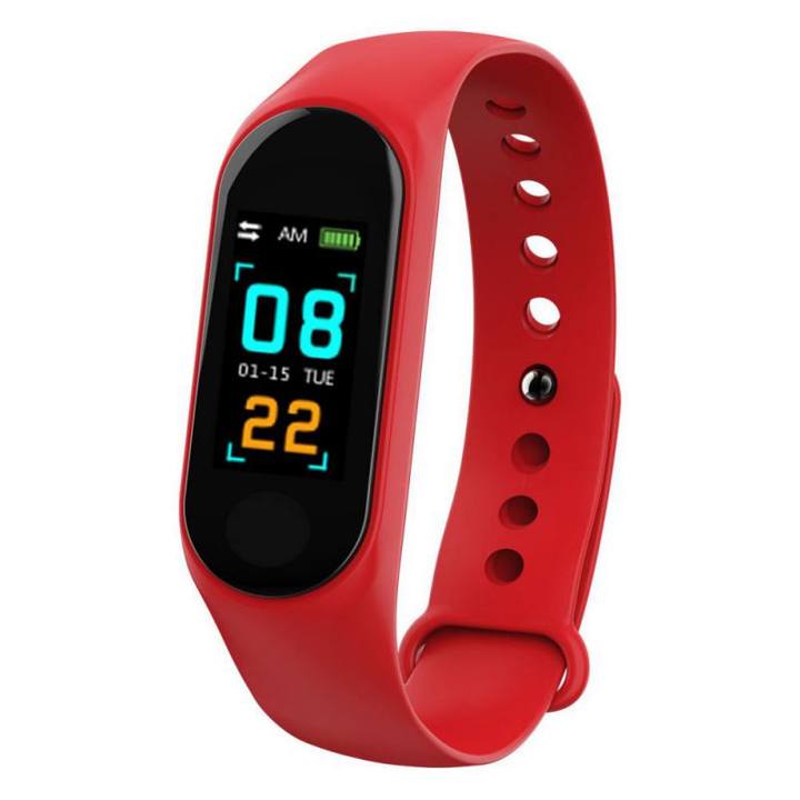 M3 USB Rechargeable Bluetooth Smart Wristband Waterproof Sport Watchband Multi-function Smartwatch