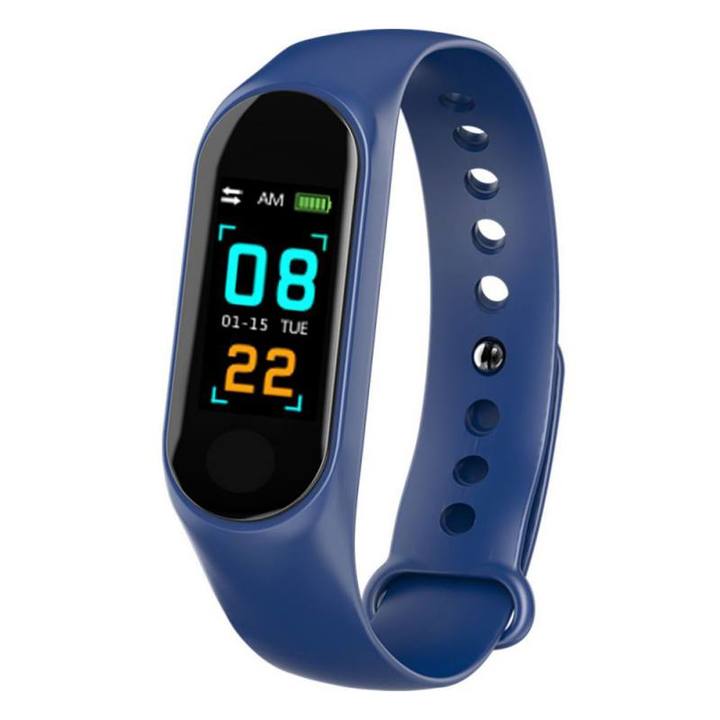 M3 USB Rechargeable Bluetooth Smart Wristband Waterproof Sport Watchband Multi-function Smartwatch
