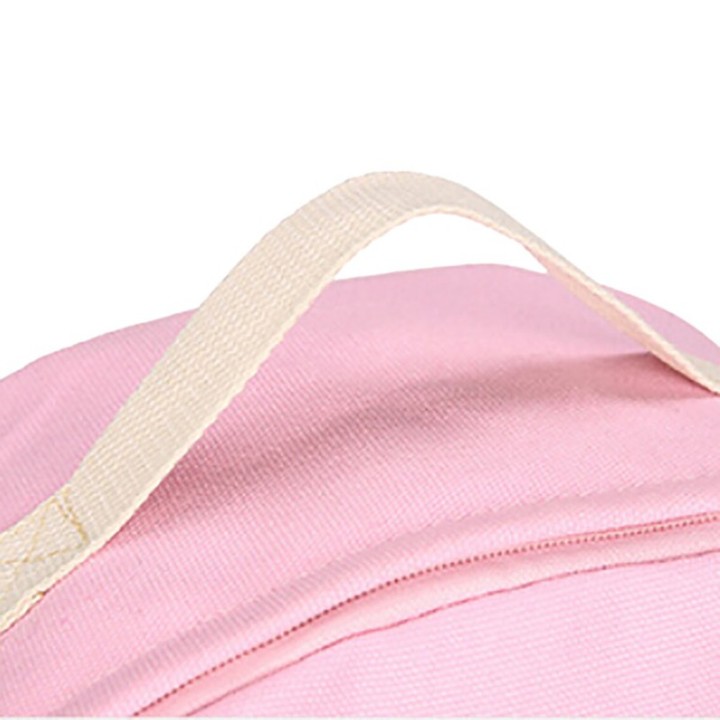 6 Pcs/Set Fashion Women Canvas Backpack Cloud Printed Shoulder Bags Pencil Case Girl School Bag