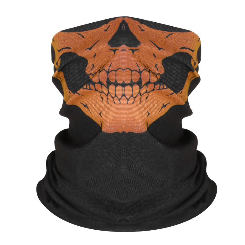 Skull Bandana Bike Motorcycle Helmet Neck Face Mask Paintball Ski Sport Headband