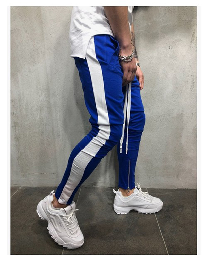 Phoenix Men Hip Hop Sweatpants Fitness Joggers Male Side Stripe High Street Hip Trousers Harem Pants