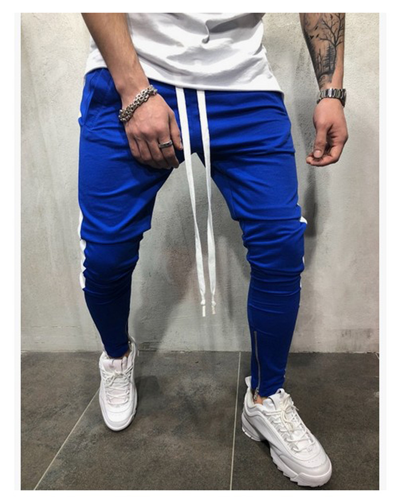 Phoenix Men Hip Hop Sweatpants Fitness Joggers Male Side Stripe High Street Hip Trousers Harem Pants