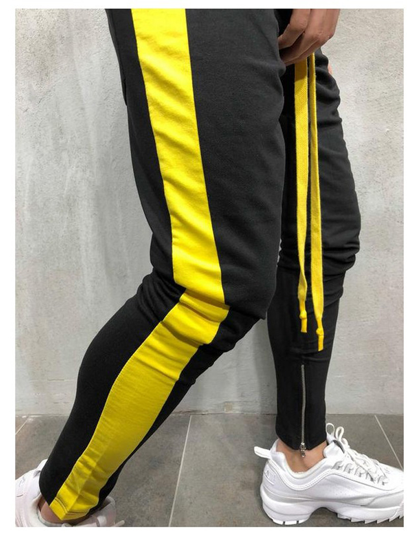 Phoenix Men Hip Hop Sweatpants Fitness Joggers Male Side Stripe High Street Hip Trousers Harem Pants