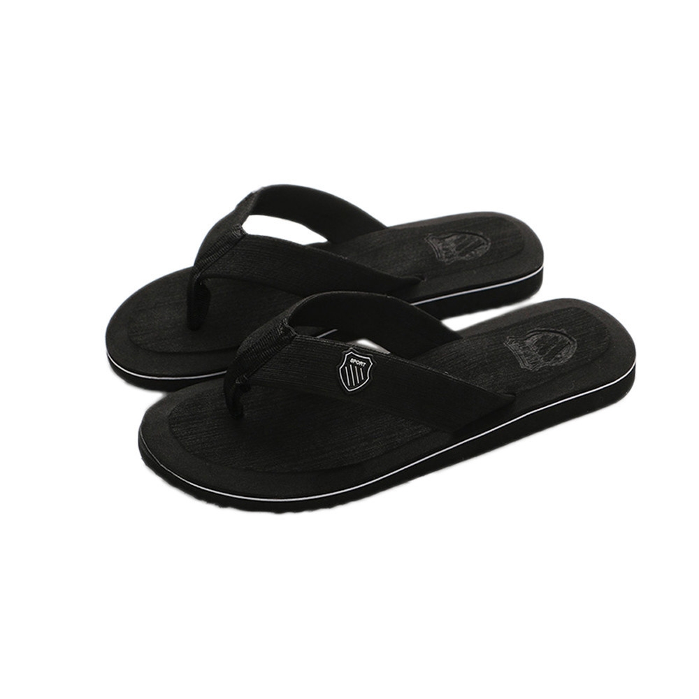 Fashion Jiahsyc Store Men&apos;s Summer Flip-flops Slippers Beach Sandals Indoor&amp;Outdoor Casual Shoes
