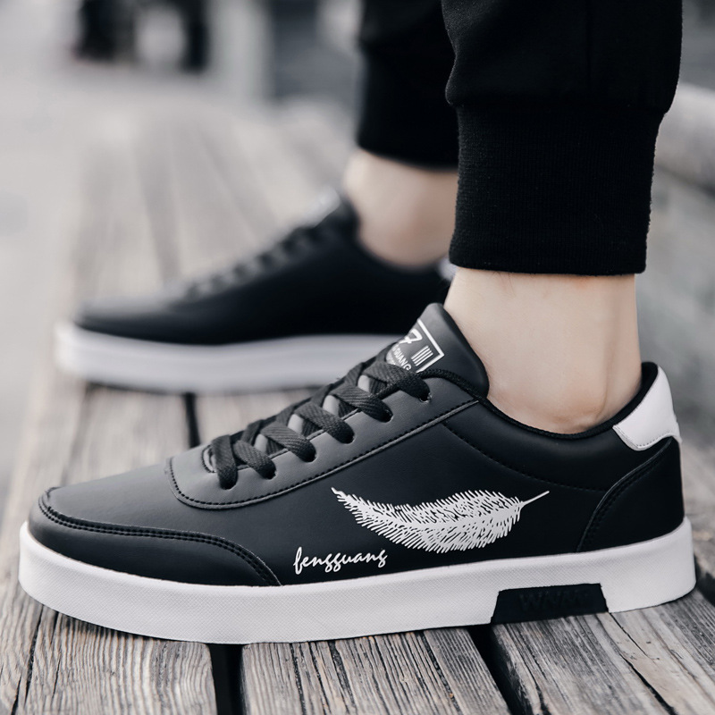 Phoneix New Feather Fashion Men Shoes Men&apos;s Canvas Shoes Casual Breathable Sport Shoes