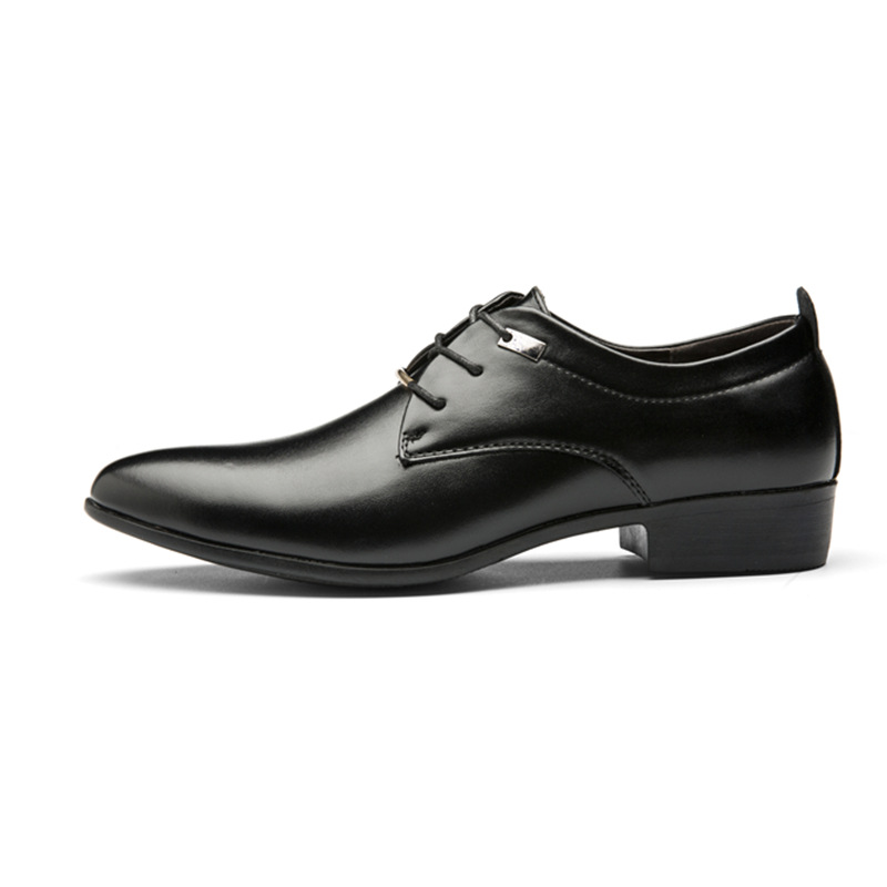 Phoneix 38-48 Business Men Flat Genuine leather Wingtip Carved Italian Formal Oxford Formal Shoes