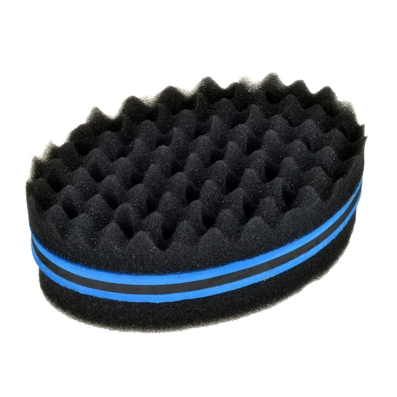 1/3Pcs Oval Double Sides Afro Wave Magic Hair Twisting Locks Dreadlocks Curl Brush Sponge Tools