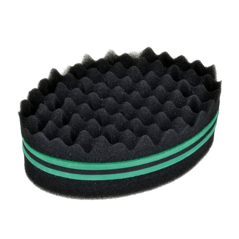 1/3Pcs Oval Double Sides Afro Wave Magic Hair Twisting Locks Dreadlocks Curl Brush Sponge Tools