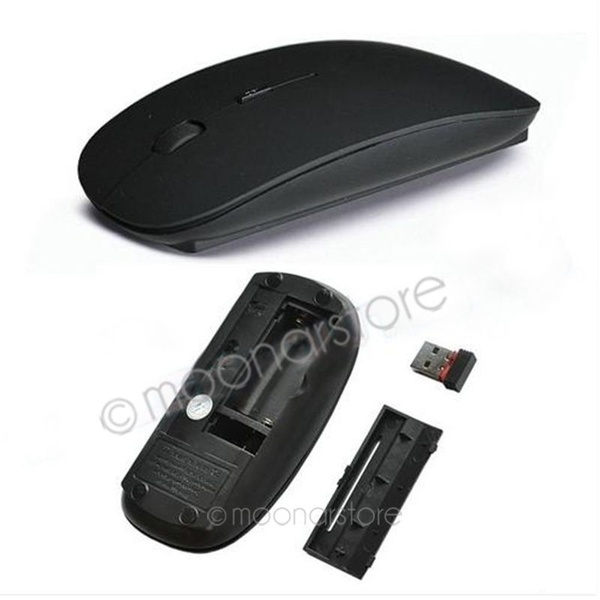 Candy Color Ultra Thin USB Optical Wireless Mouse 2.4G Receiver Cordless Computer PC Laptop Desktop