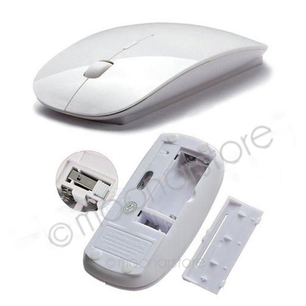 Candy Color Ultra Thin USB Optical Wireless Mouse 2.4G Receiver Cordless Computer PC Laptop Desktop
