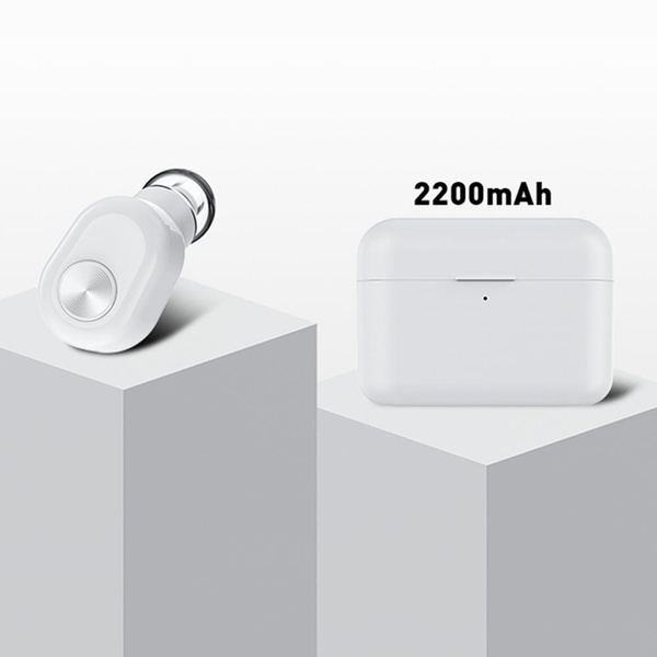 Mini Wireless in ear Earpiece Bluetooth Stereo Auriculares Earbuds Phone(Single earphone)