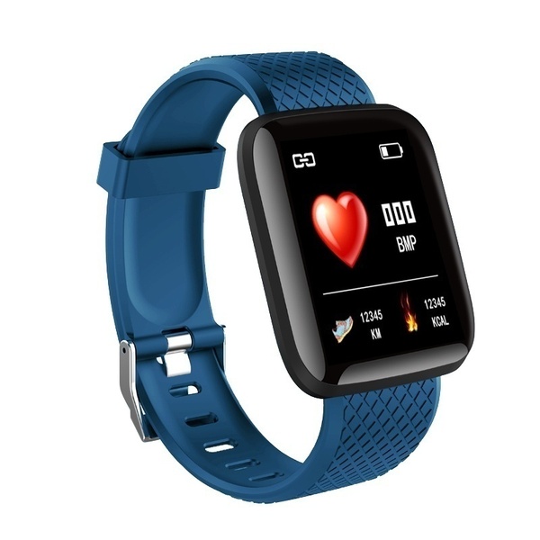 ID116Plus Smart Wristband Fitness Heart Rate Monitor Activity Tracker Smart Band Sport Watch