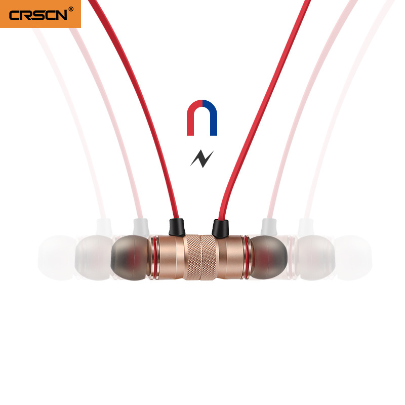 Earphone Noise Cancelling Voice Control Handsfree Wireless Headphone Sport Office Music Headset