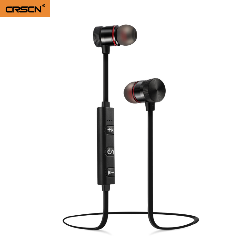 Earphone Noise Cancelling Voice Control Handsfree Wireless Headphone Sport Office Music Headset