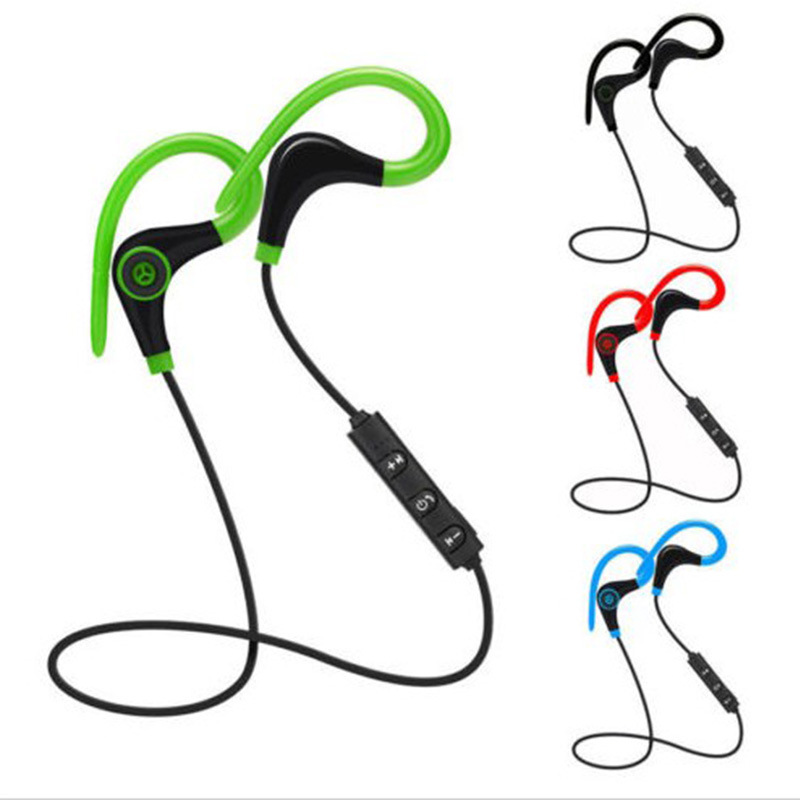 Bluetooth Earphones Wireless Headphones Sport Headset Waterproof Stereo Handsfree Running Earpiece