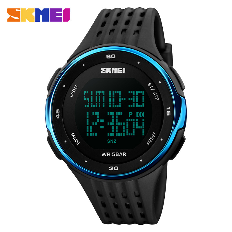 SKMEI Sport Quartz Wrist Men Analog Digital Waterproof Military Watch Men&apos;s Fashion Accessories