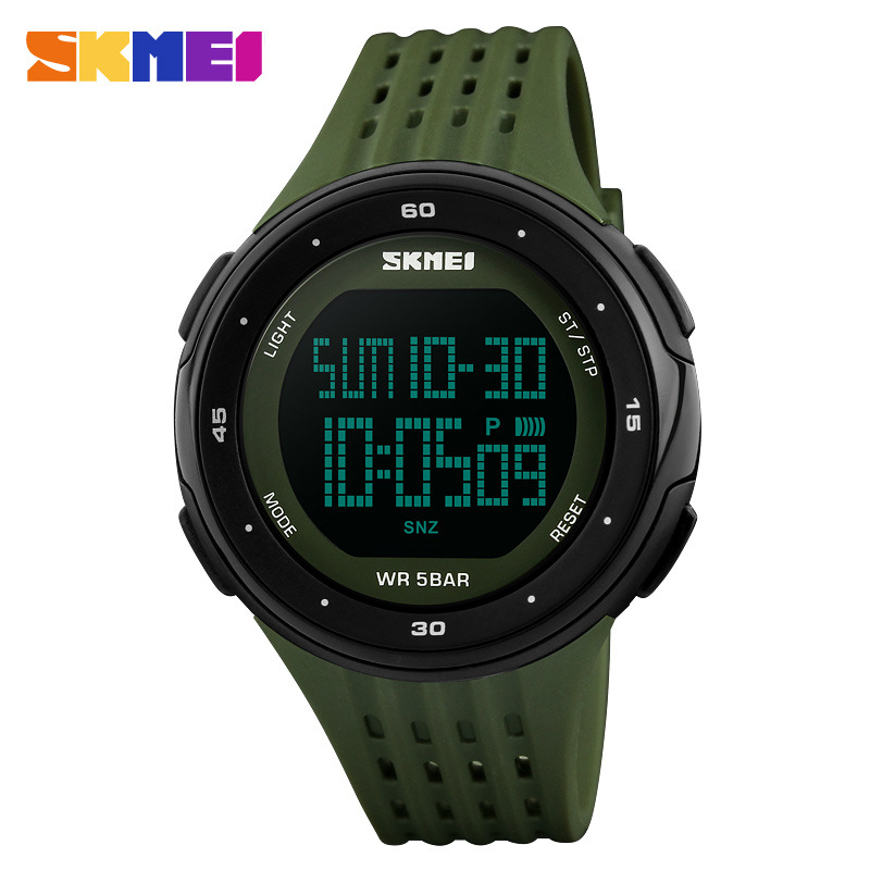 SKMEI Sport Quartz Wrist Men Analog Digital Waterproof Military Watch Men&apos;s Fashion Accessories