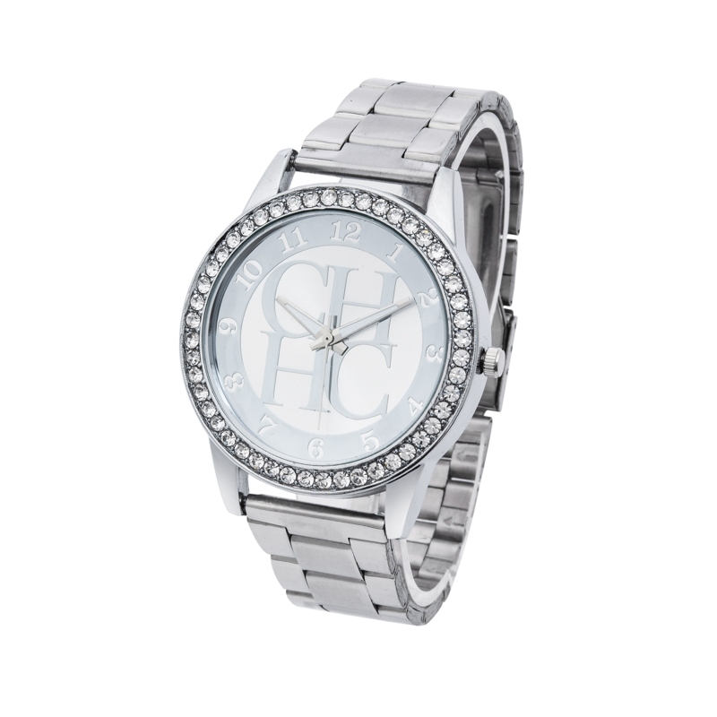 Watches Women Casual Dress Quartz Gold Mother&apos;s Day Stainless Steel Crystal Ladies Wristwatches