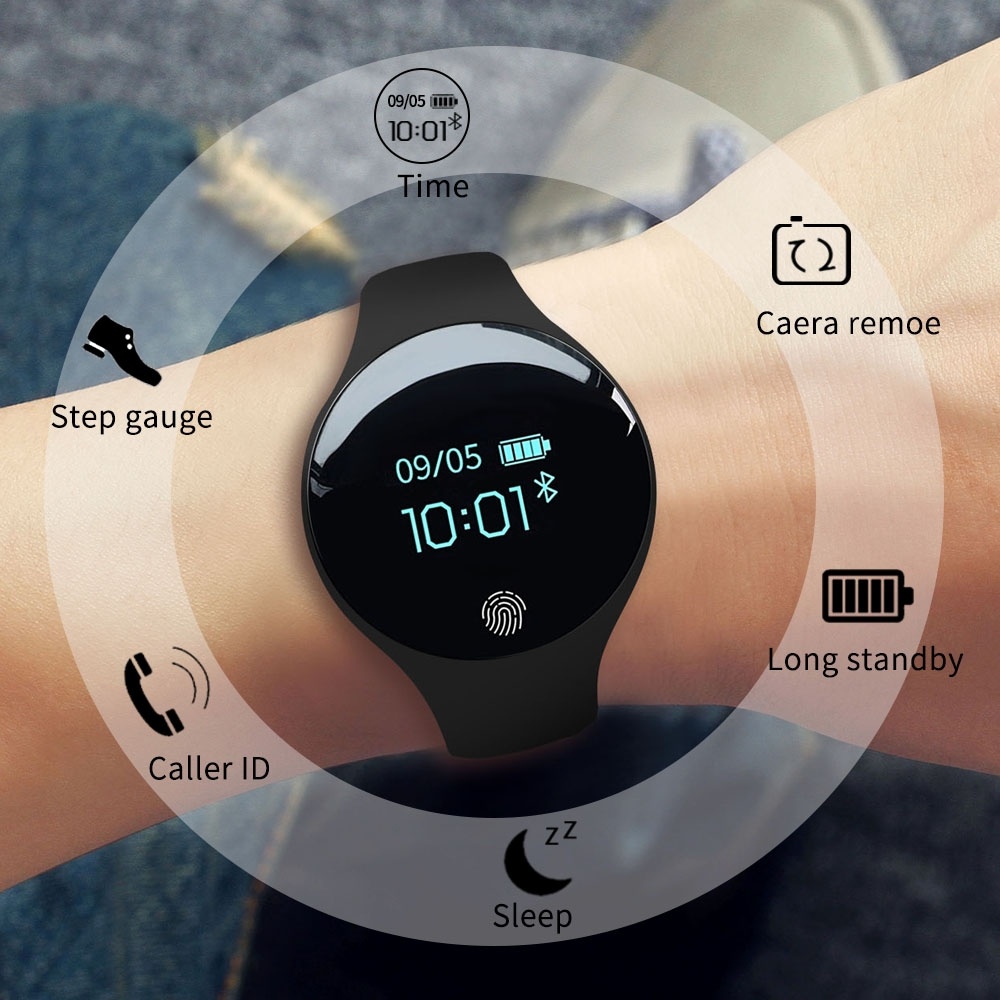 SANDA Bluetooth Smart Watch for IOS Android Men Women Intelligent Fitness Bracelet Watches