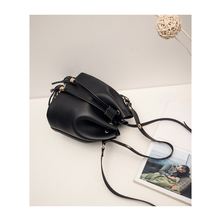 Women's Bags Casual PU Leather Handbags Boston Handbag Pu Single Messenger Shoulder Messenger Pouch