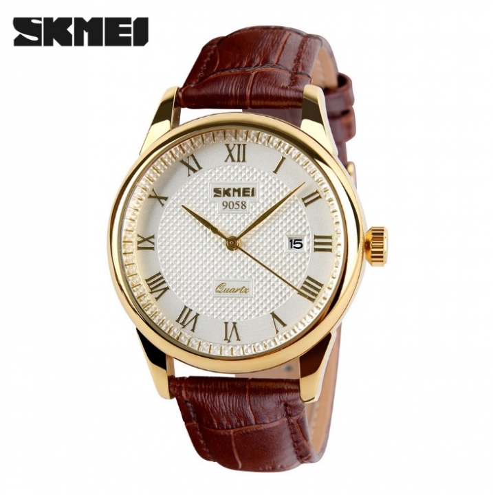 SKMEI Men/Women Watch British Style Watches Business Sport Quartz Watch Couple Watch
