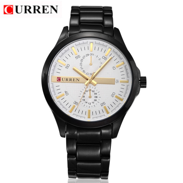Curren 8128 Men Original brand luxury Business Waterproof Quartz Wristwatch Watch