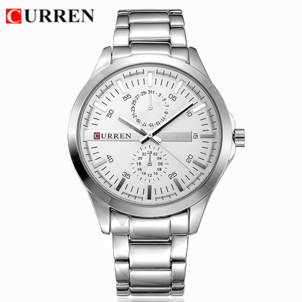 Curren 8128 Men Original brand luxury Business Waterproof Quartz Wristwatch Watch