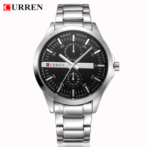 Curren 8128 Men Original brand luxury Business Waterproof Quartz Wristwatch Watch