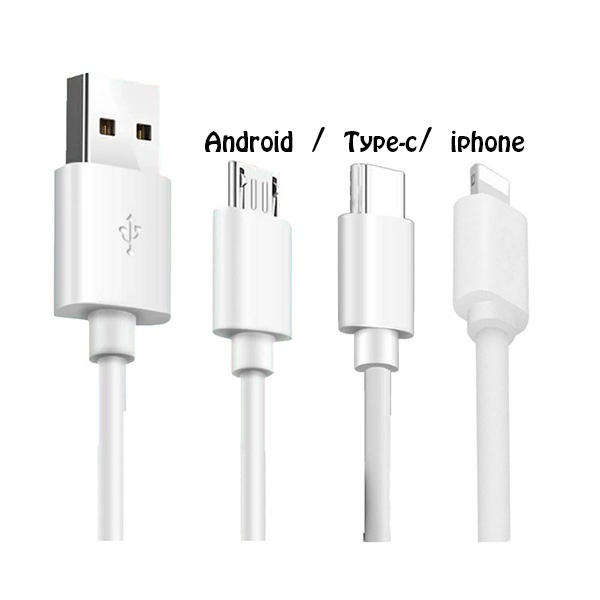 3m/2m/1m Fashion Fast Charging Colorful USB Cable for Iphone for Android for Type-c Charging Line