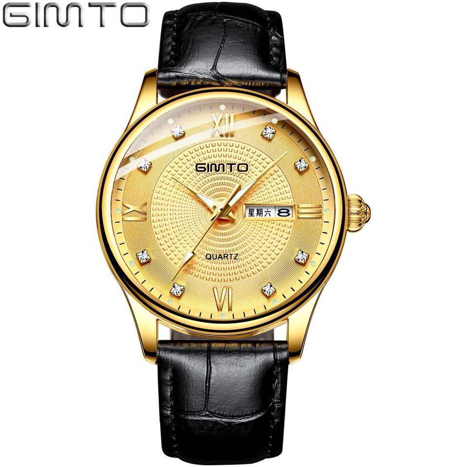 GIMTO  Men Watches Fashion Casual Wristwatch Sport Quartz Watch Business Watch