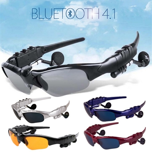 Bluetooth Headphones Sun Glasses Headset Mobile Phones Hands Free Stereo Earphone for Hiking Driving