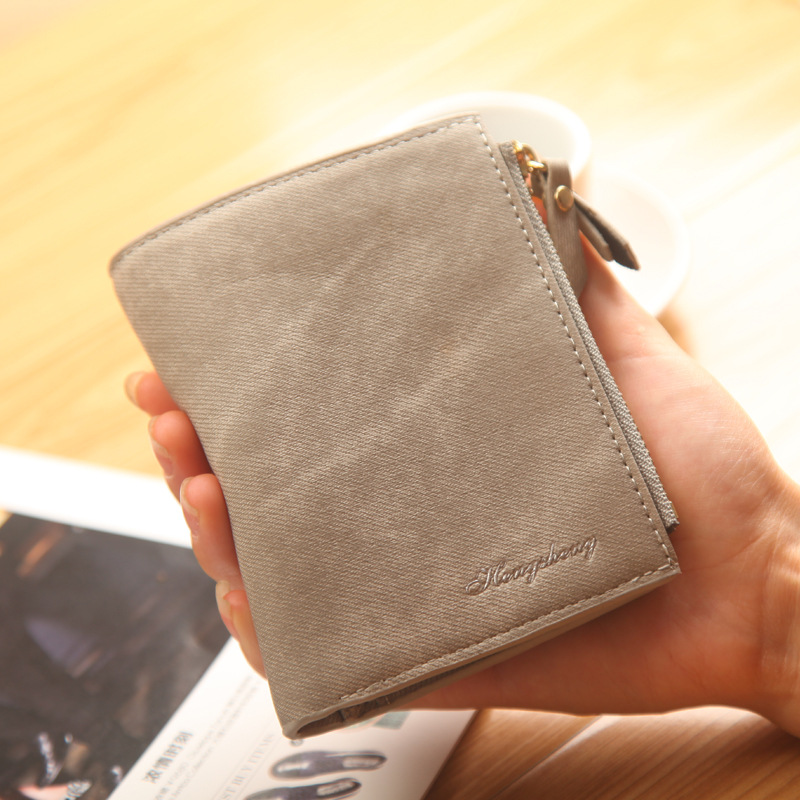 HENGSHENG High Quality Leather Women Wallets Hollowed Leaf Ladies Handbags Girl Accessories