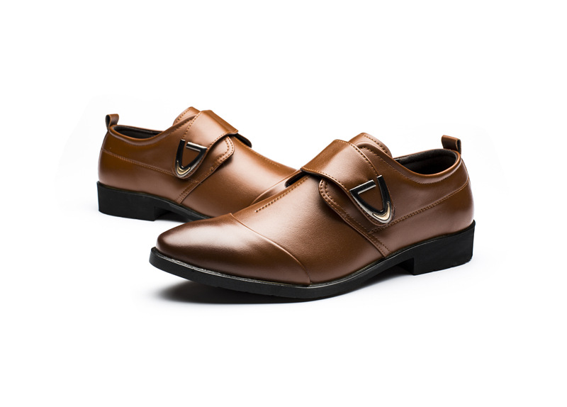 Phoenix Business Men's Shoes Classic Pure Leather Wingtip Carved England Formal Oxford Wedding Shoes