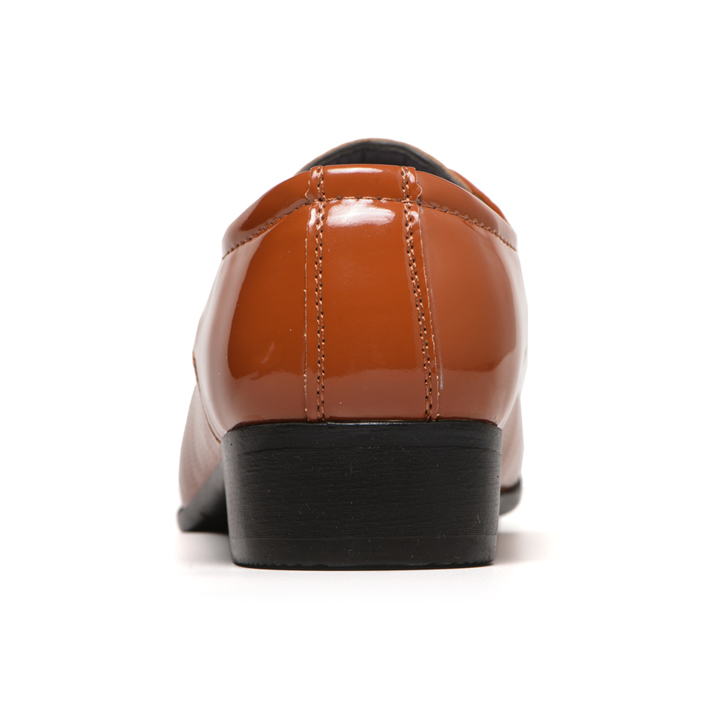 Phoenix Business Men's Shoes Classic Pure Leather Wingtip Carved England Formal Oxford Wedding Shoes