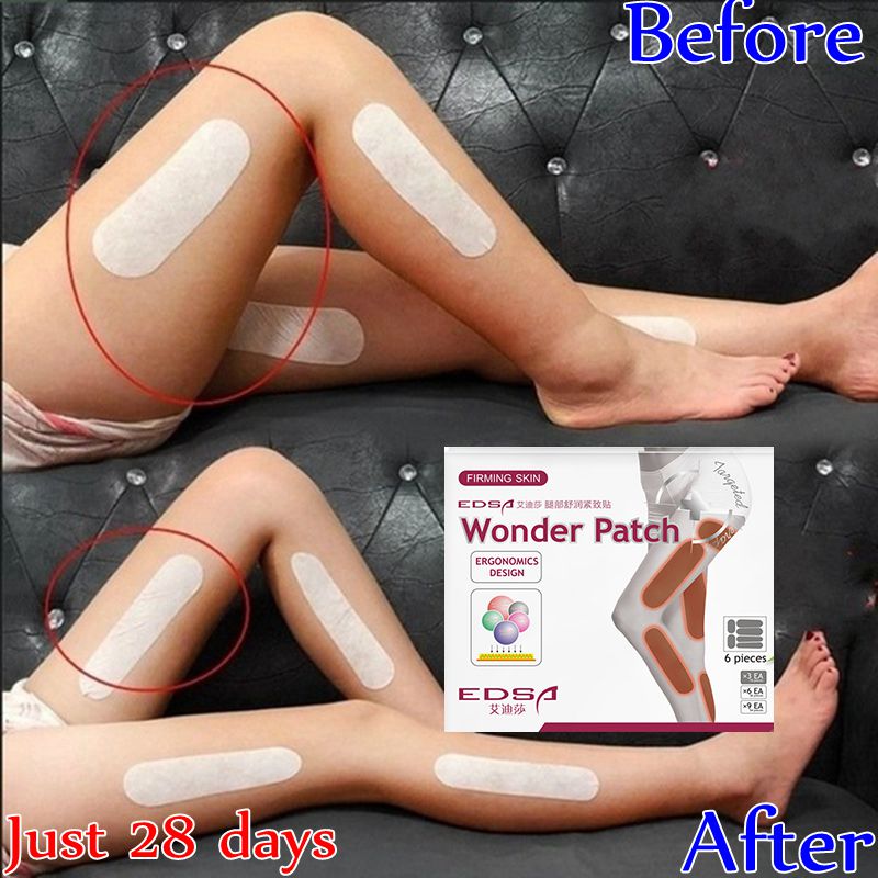 6x6PCS Unisex Natural Health Professional Thigh Abdominal And Arm Fat Burning Sticker