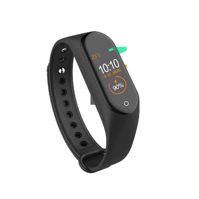 M4 Smart Wristband Fitness Bracelet Heart Rate Monitor Activity Tracker Sport Watch for IOS Xiaomi
