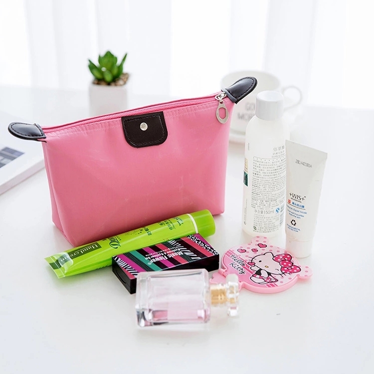 Women Travel Toiletry Cosmetic pouch bag Clutch Handbag Purses Case Waterproof Cosmetics Makeup Bag