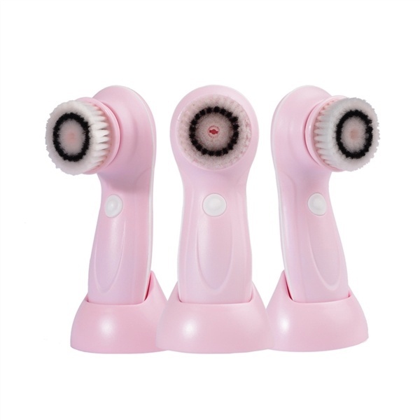 Women Facial Cleansing Brush Waterproof Electric Face Cleaning Brush Tool USB Rechargeable