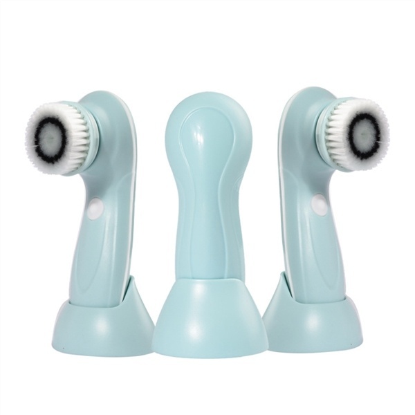 Women Facial Cleansing Brush Waterproof Electric Face Cleaning Brush Tool USB Rechargeable