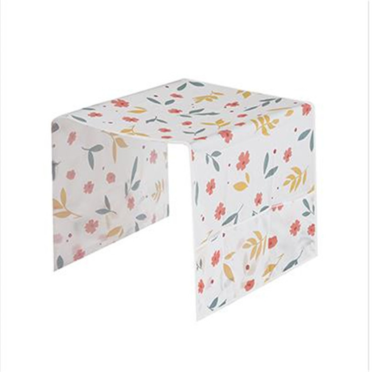 2 Styles Fridge Freezer Top Storage Bags Print Dust Proof Cover Refrigerator Muti-use Pouch