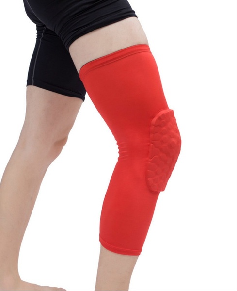 1 Pack Basketball Knee Pads, Compression Leg Sleeve Crashproof Protective Gear for Contact Sports