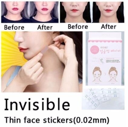 20Pcs Korean V Shape Facial Slimming Sticker Face Chin Lift Up Tool Adhesive Tape Face Mask BIG