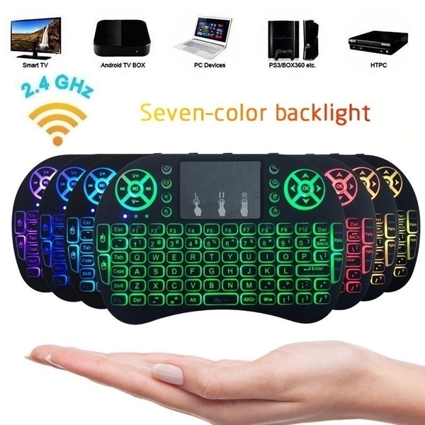 Mini Keyboard I8 2.4G Wireless Keyboard Receiver Optical Mouse Keyboard For Android TV Box PC