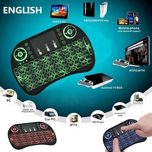 Mini Keyboard I8 2.4G Wireless Keyboard Receiver Optical Mouse Keyboard For Android TV Box PC