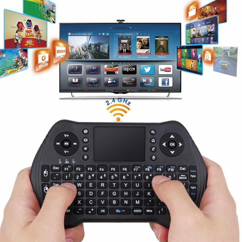 【Upgraded Version】I8 MT10 Mini Keyboard 2.4G Wireless Receiver Mouse Keyboard For Android TV Box PC