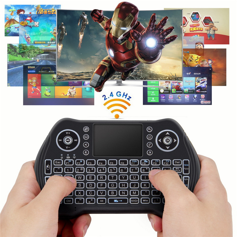 【Upgraded Version】I8 MT10 Mini Keyboard 2.4G Wireless Receiver Mouse Keyboard For Android TV Box PC